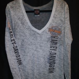 Harley Davidson's Women's Long Sleeve Shirt - XL